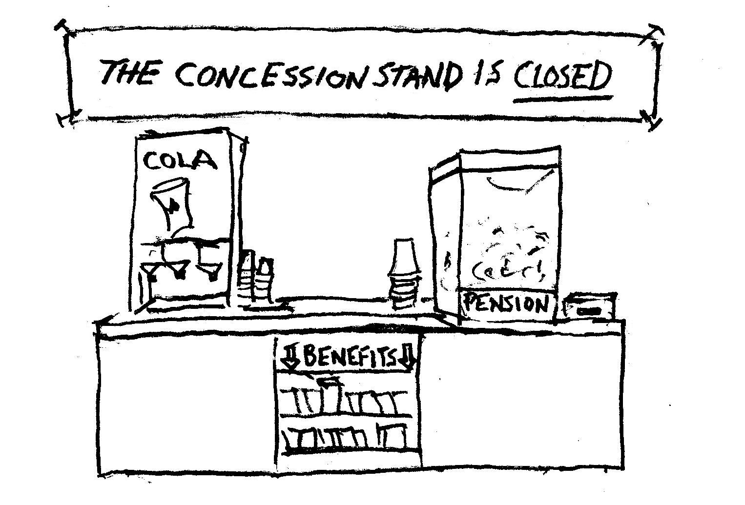 The Concession Stand is Closed